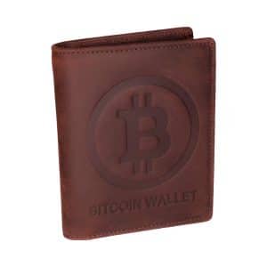 Bitcoin Wallet - Portefeuille mince avec protection RFID